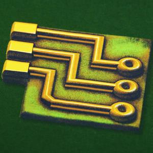 Bottle Green Factorio Shirt  - Electronic Circuit