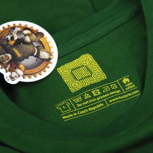 Bottle Green Factorio Shirt  - Electronic Circuit