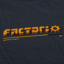 Dark Grey Factorio Shirt - Logo