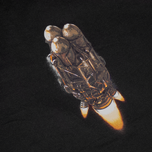 Black Factorio Shirt - Rocket